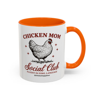 Chicken Mom Social Club Coffee Mug