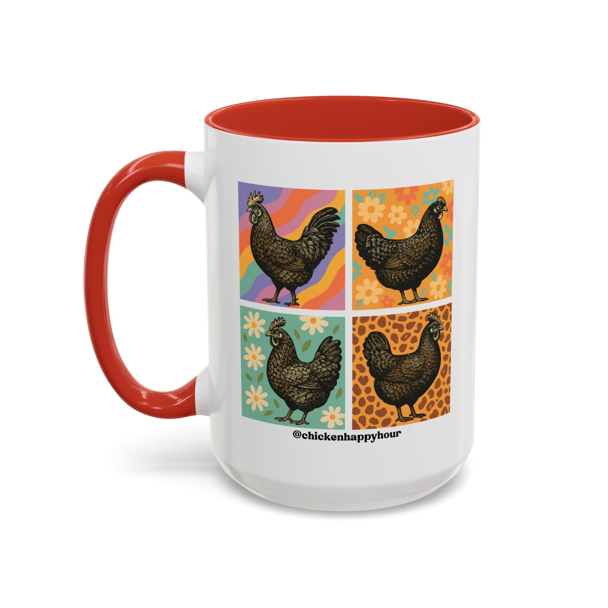 Retro Chicken Coffee Mug