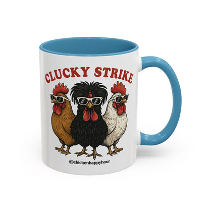 Clucky Strike Coffee Mug