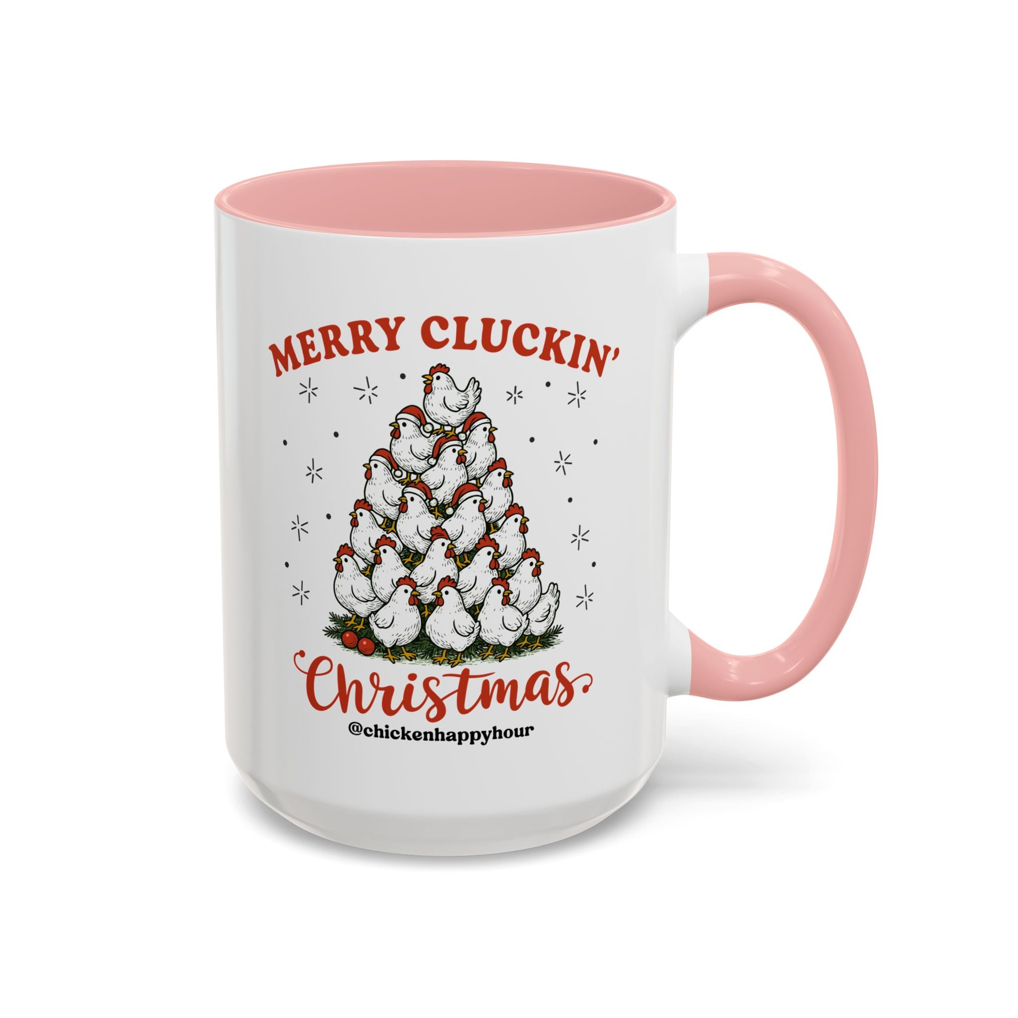 Merry Cluckin' Coffee Mug