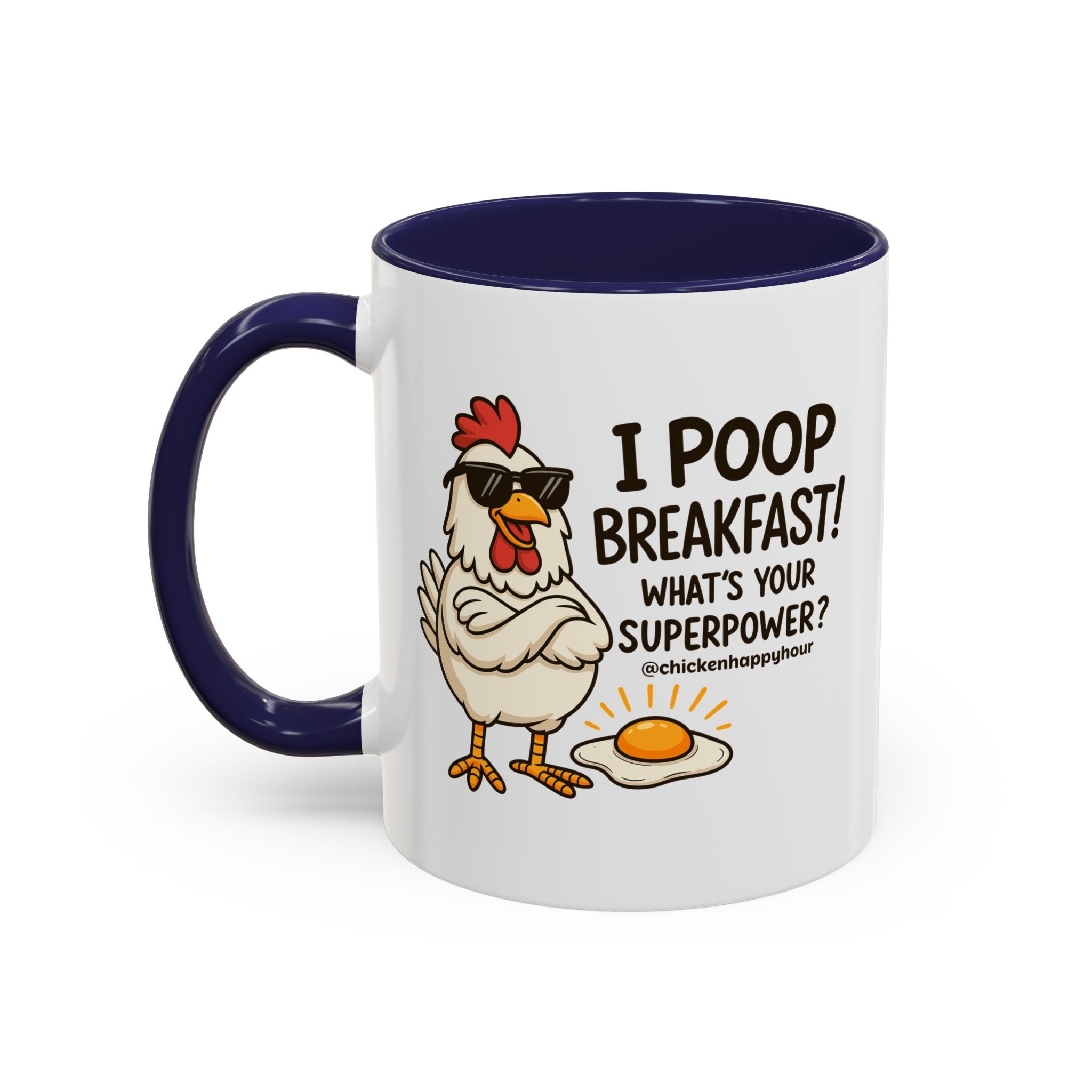 I Poop Breakfast Coffee Mug