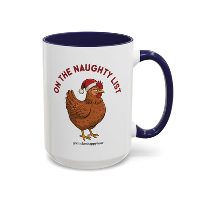 On the Naughty List Coffee Mug