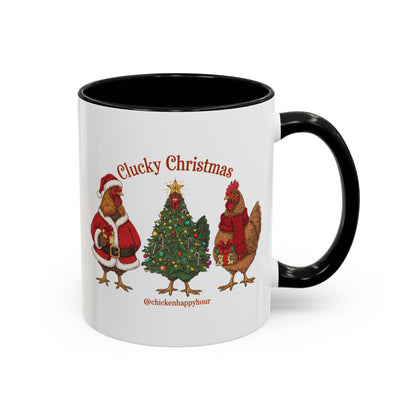 Clucky Christmas Coffee Mug