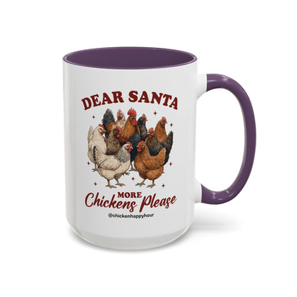 Dear Santa More Chickens Please Coffee Mug