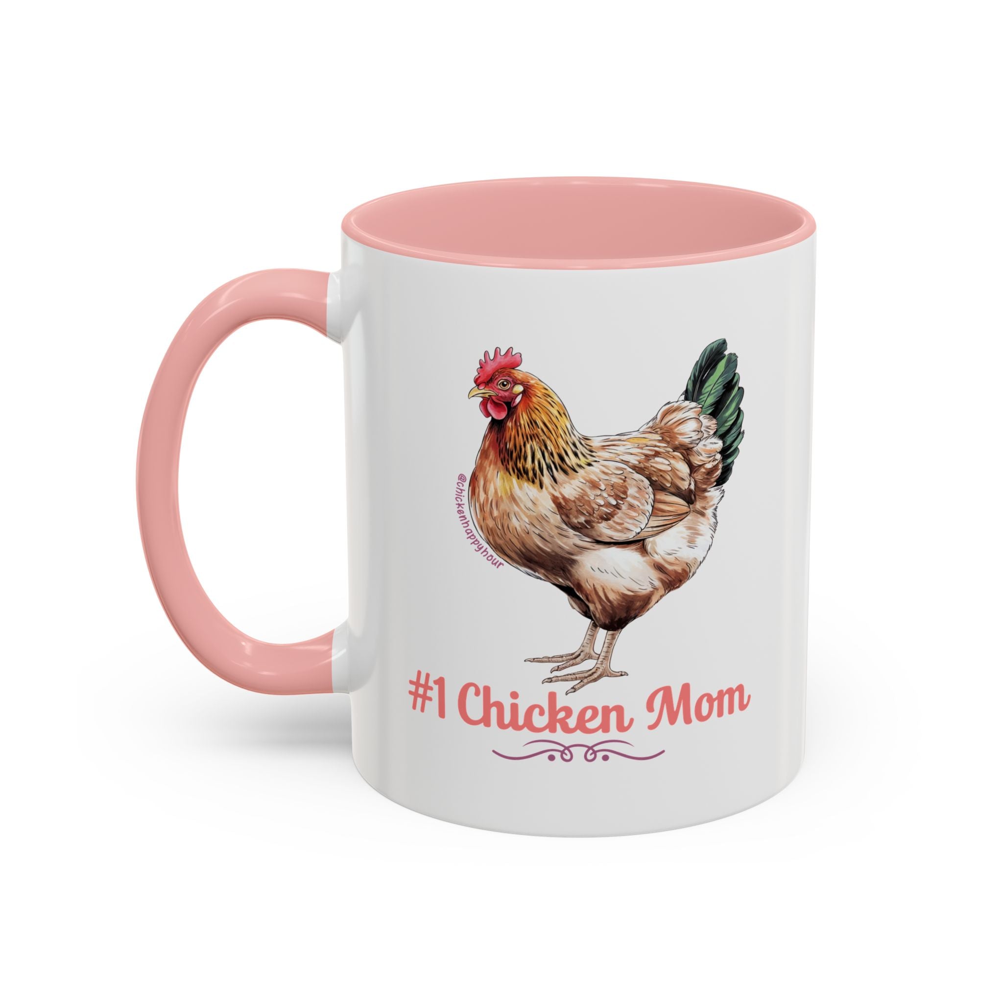 #1 Chicken Mom Coffee Mug
