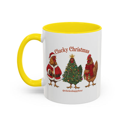 Clucky Christmas Coffee Mug