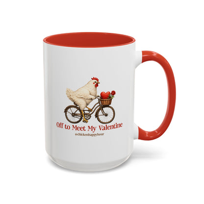 Off to Meet My Valentine Coffee Mug