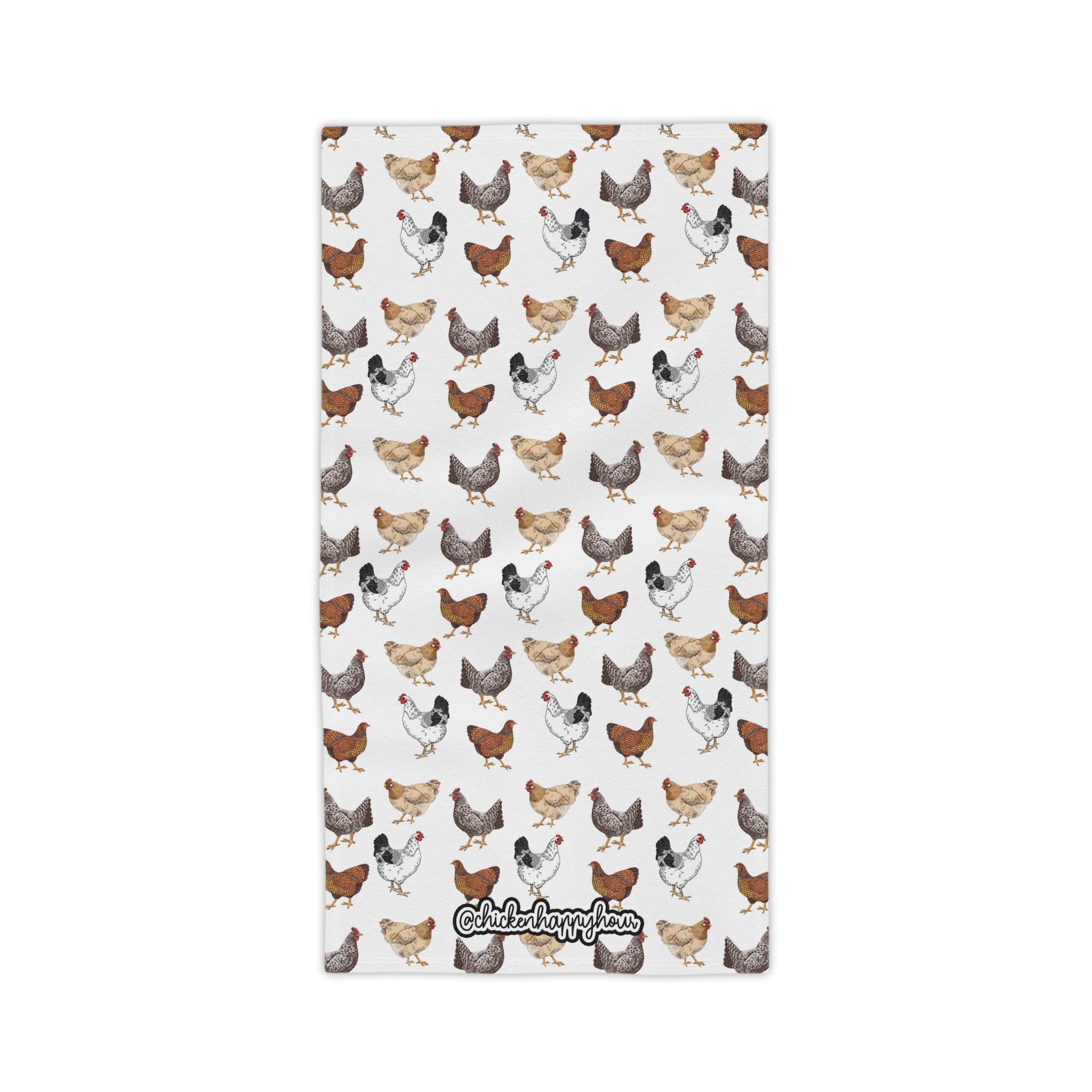 Chicken Seamless 2 Beach Towel
