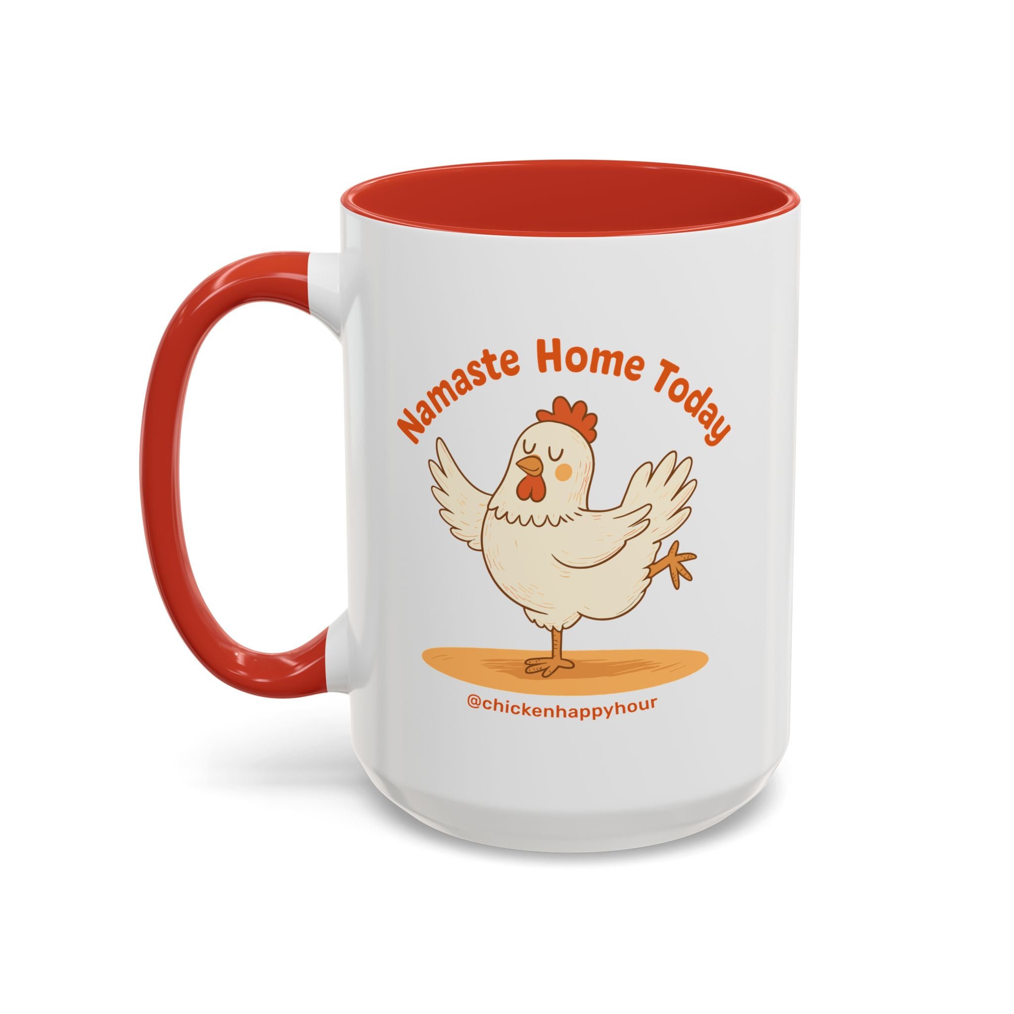 Namaste Cluck Coffee Mug