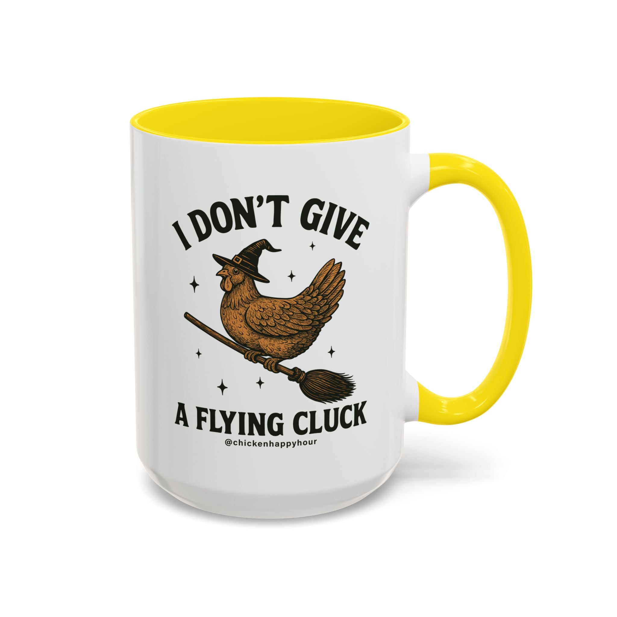 I Don’t Give a Flying Cluck V-Neck Tee Coffee Mug