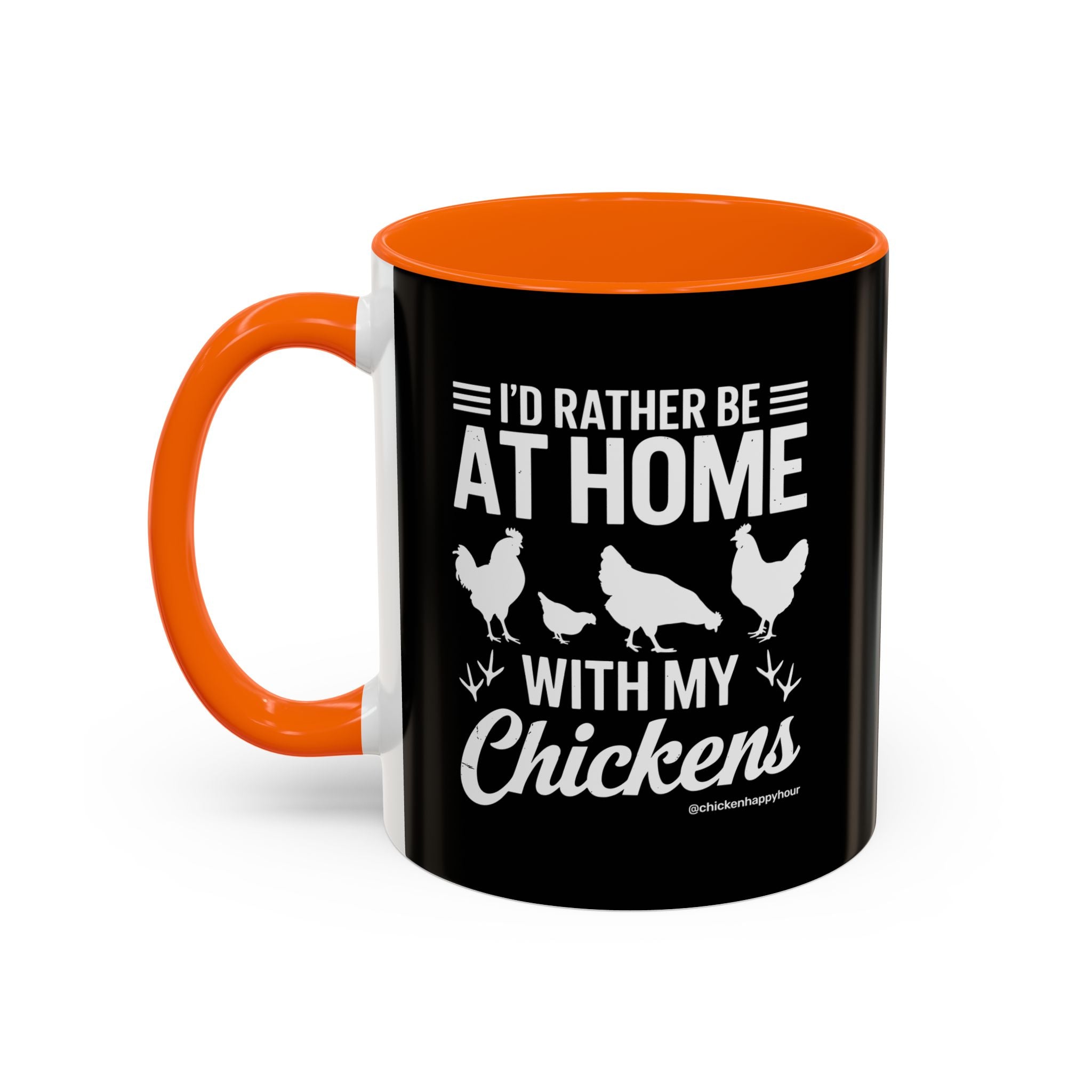 I'd Rather Be at Home With My Chickens Coffee Mug