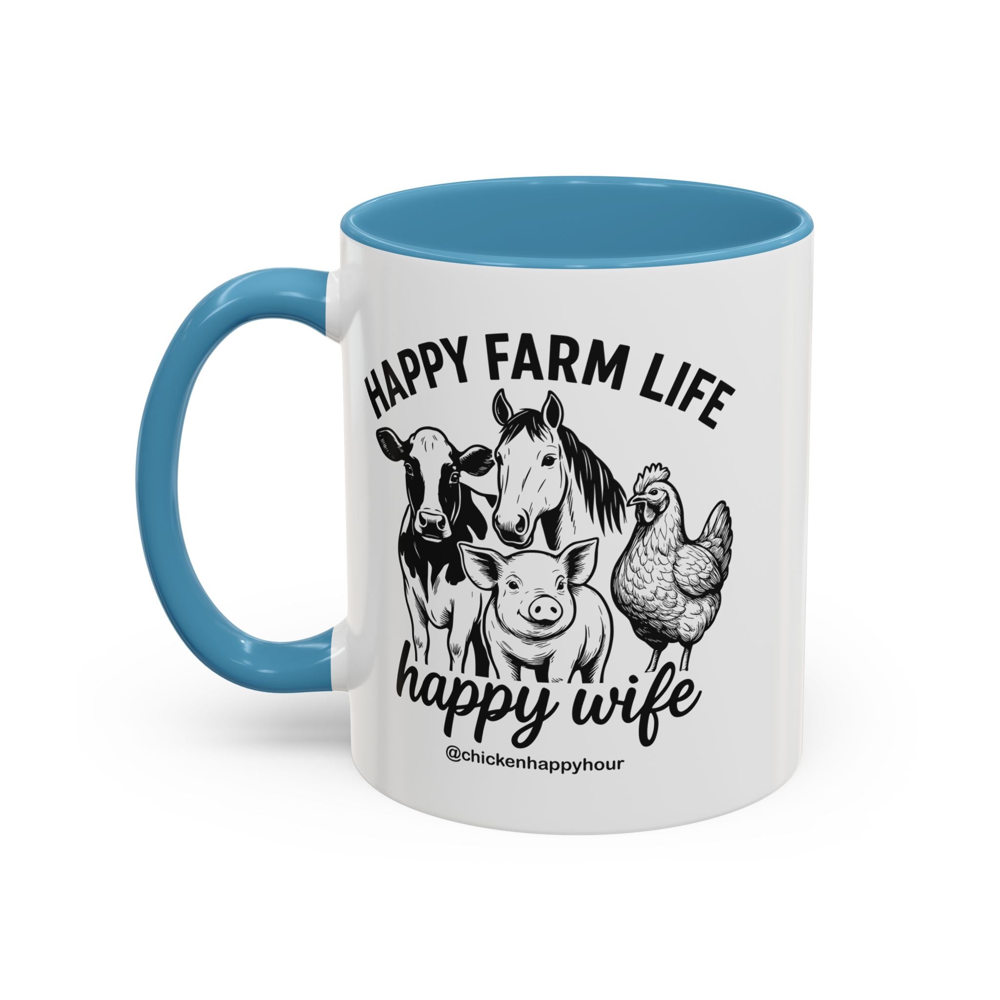 Happy Farm Life Happy Wife 01 Coffee Mug
