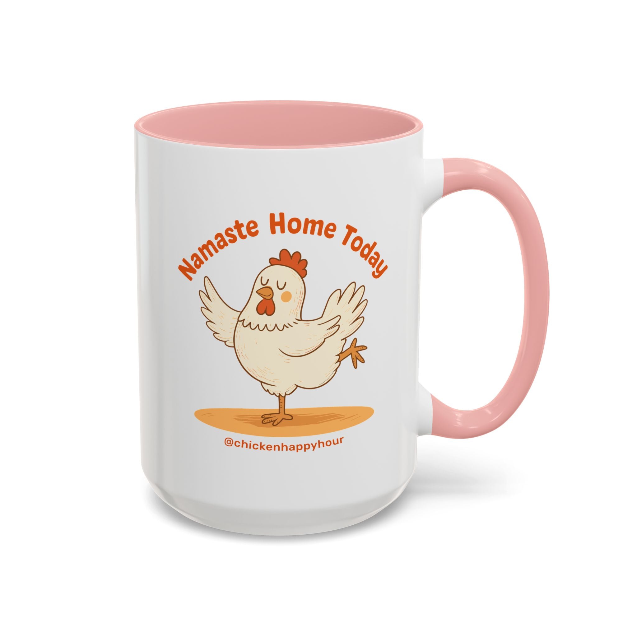 Namaste Cluck Coffee Mug