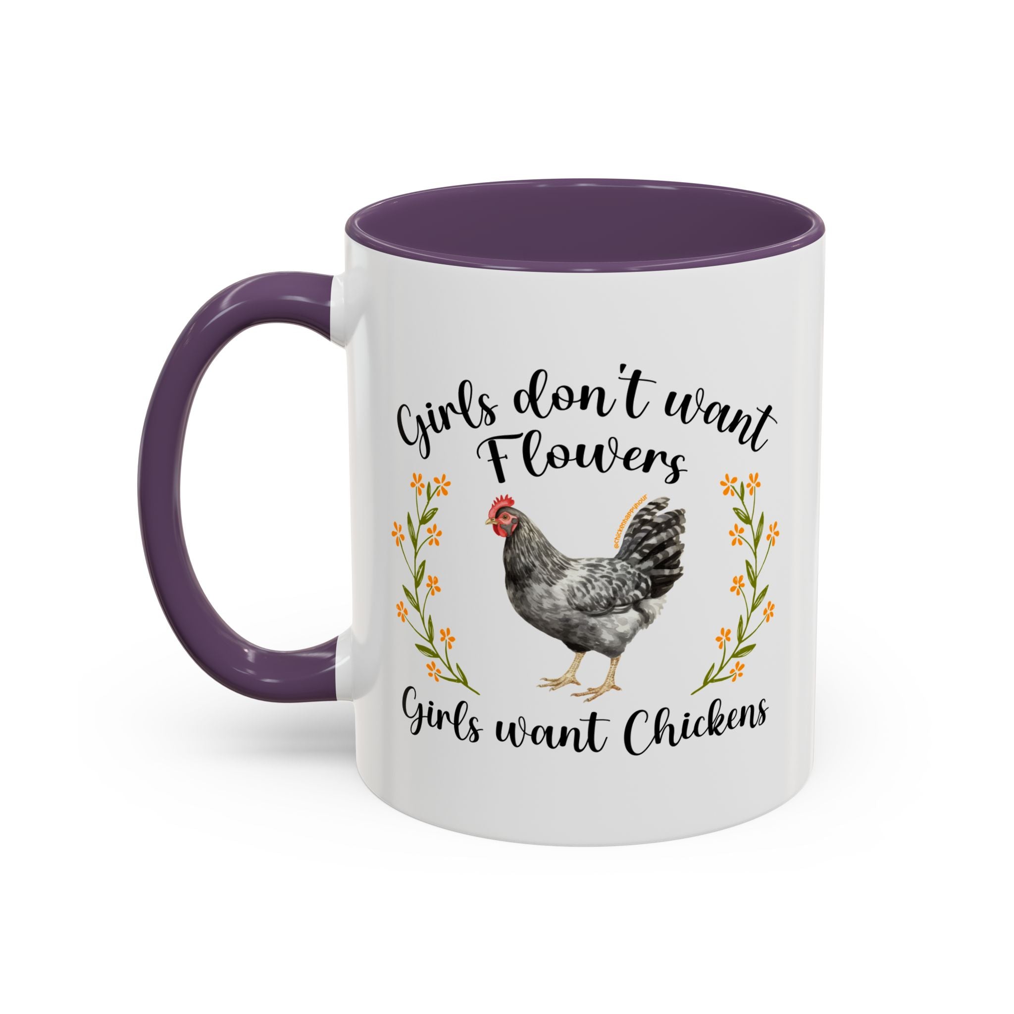 Girls Want Chickens Coffee Mug
