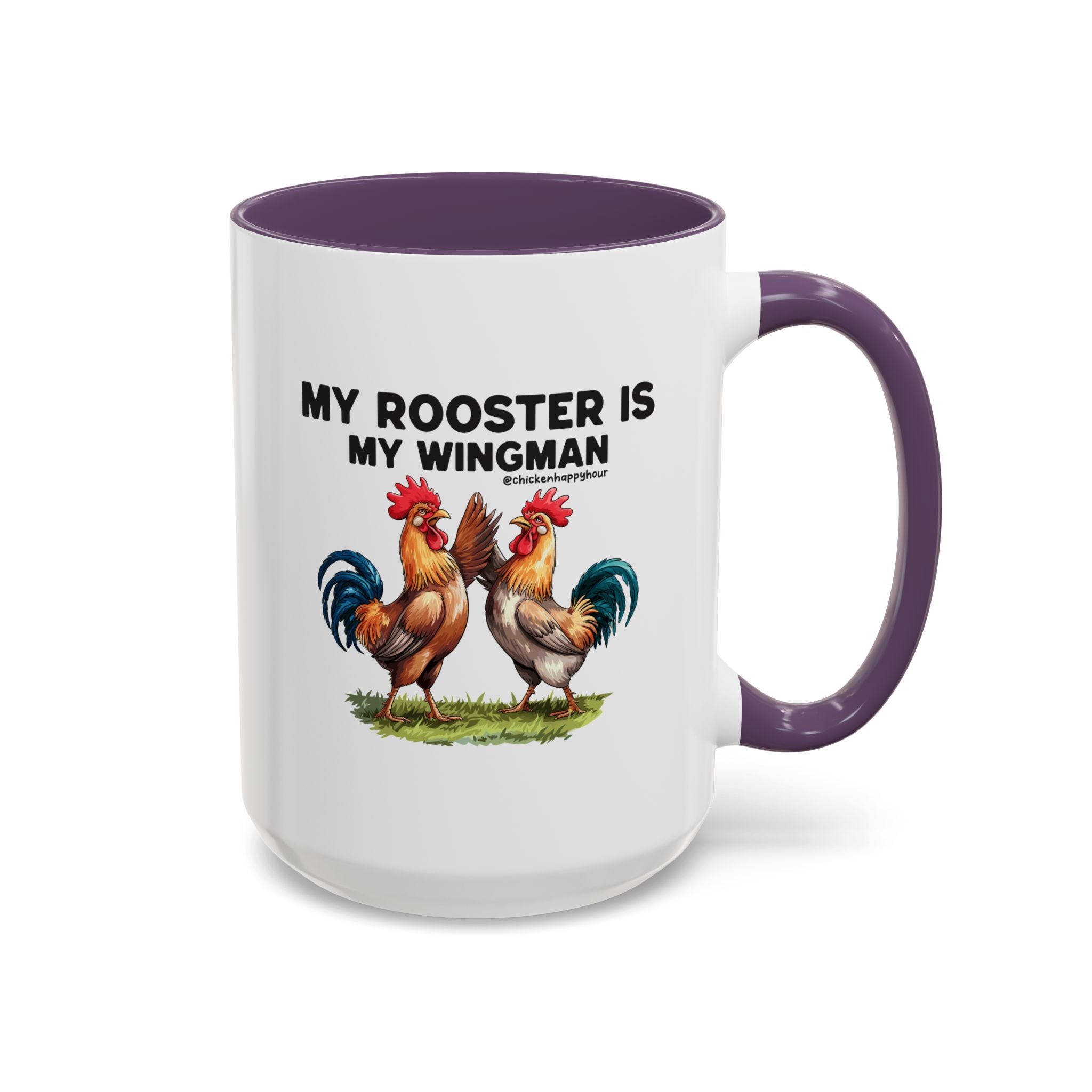 My Rooster is my Wingman Coffee Mug