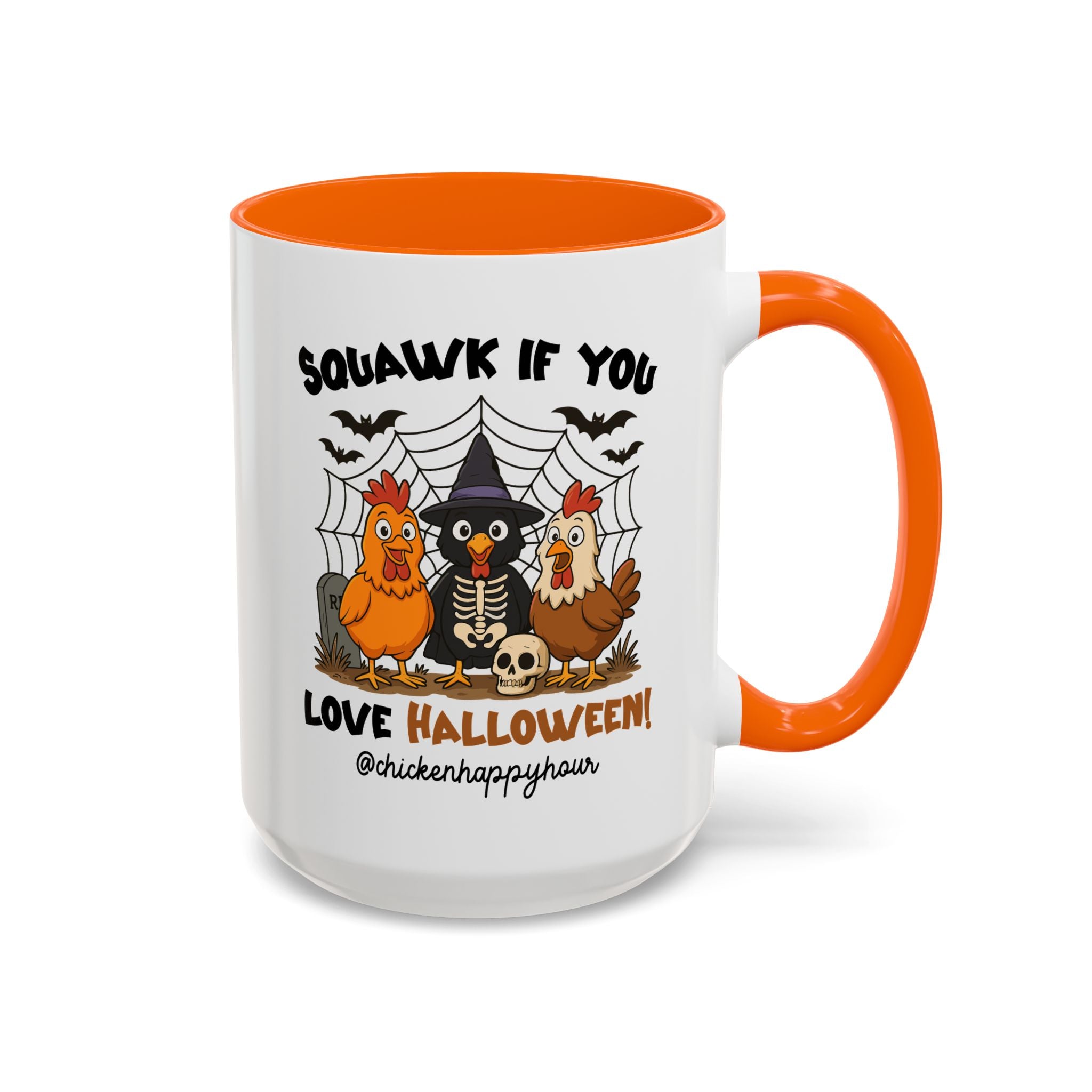 Squawk if you Love Halloween Coffee Mug