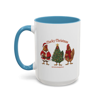 Clucky Christmas Coffee Mug