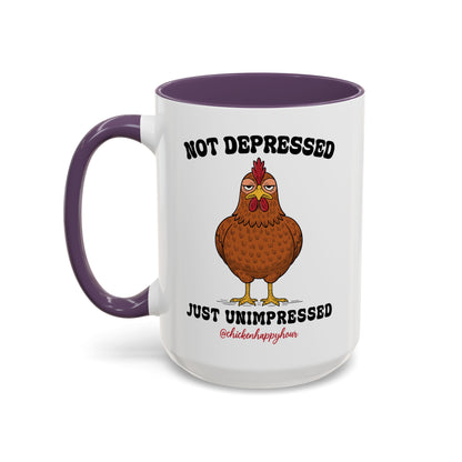 Not Depressed Coffee Mug