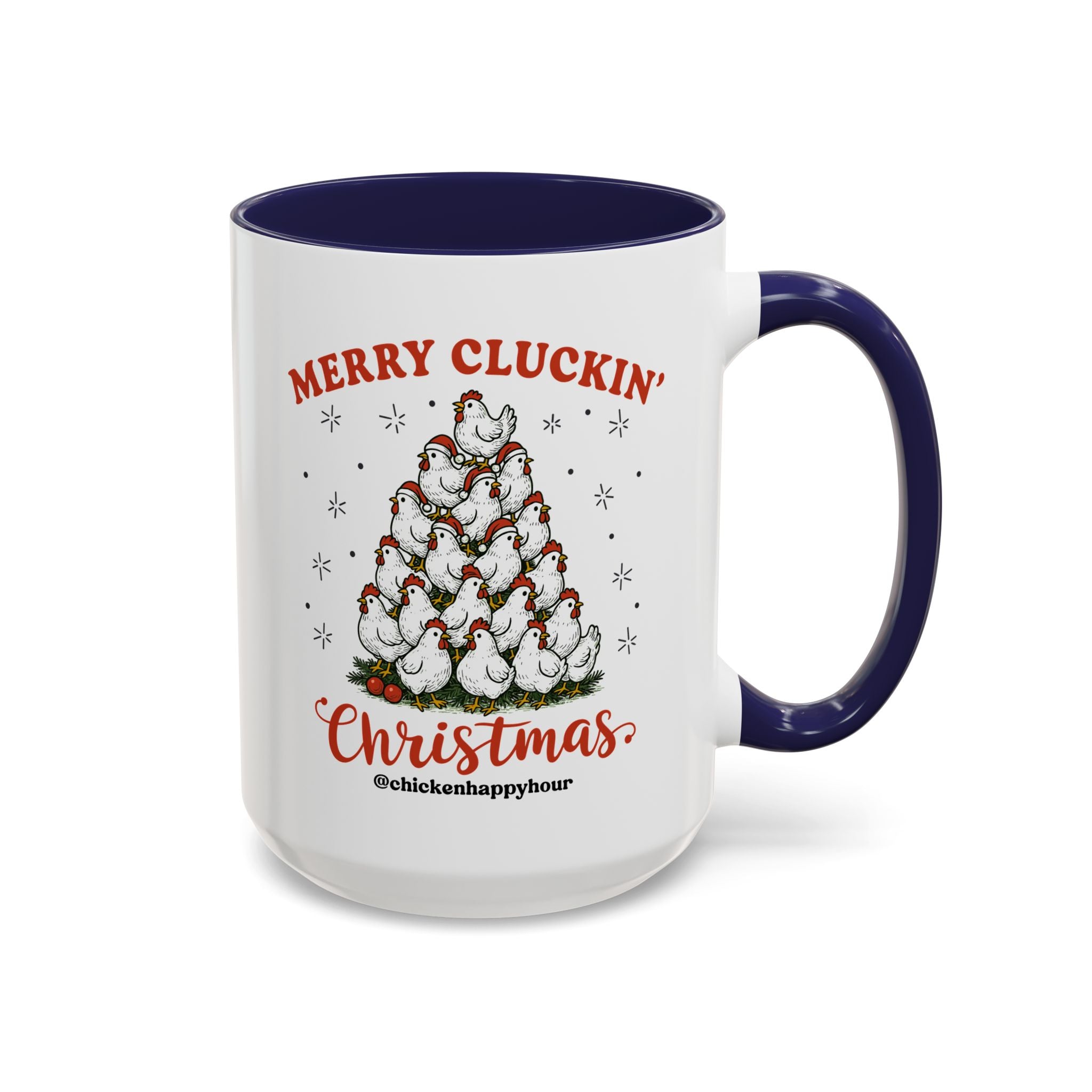 Merry Cluckin' Coffee Mug