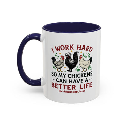 I Work Hard Coffee Mug