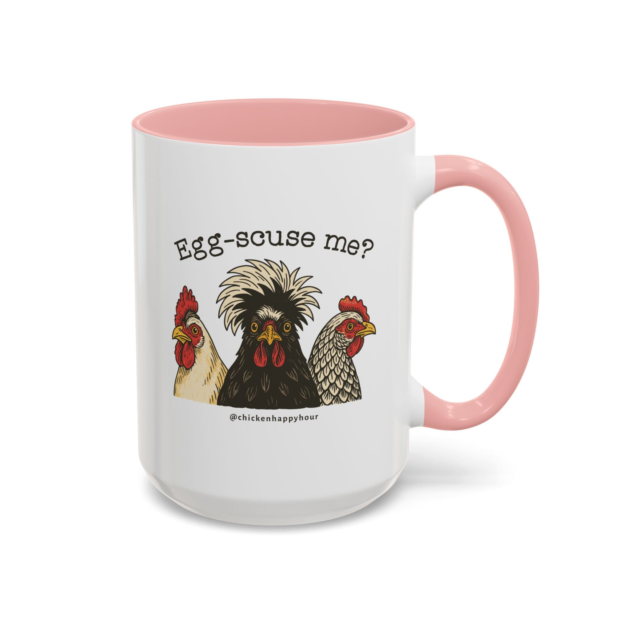 Egg-scuse Me Coffee Mug