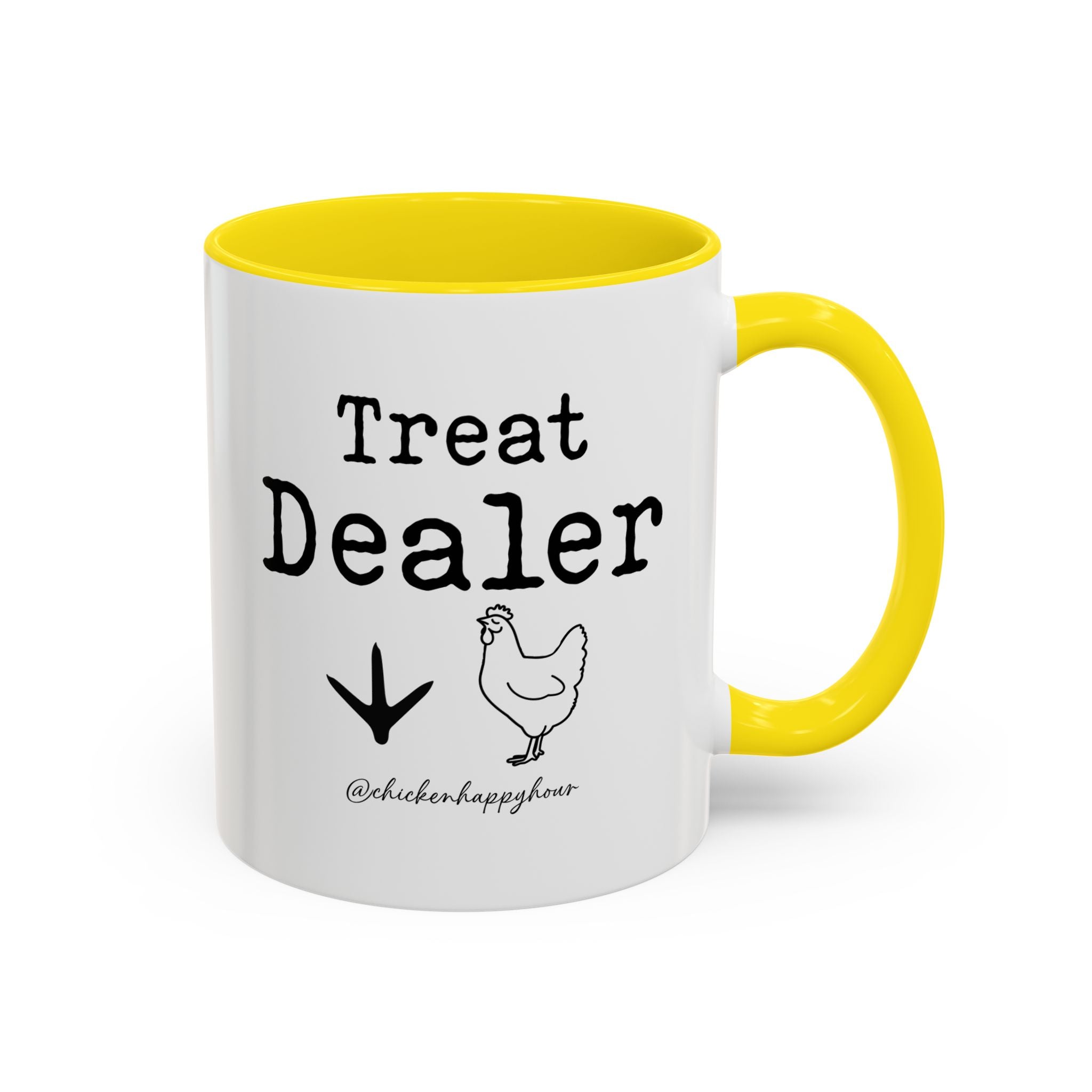 Treat Dealer with Chicken Coffee Mug