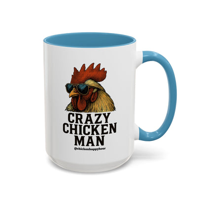Crazy Chicken Man Coffee Mug