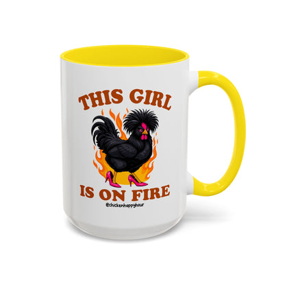This Girl Is on Fire Coffee Mug