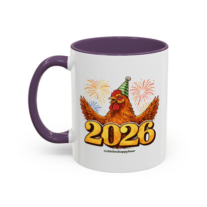 New Year Chicken 2026 Coffee Mug
