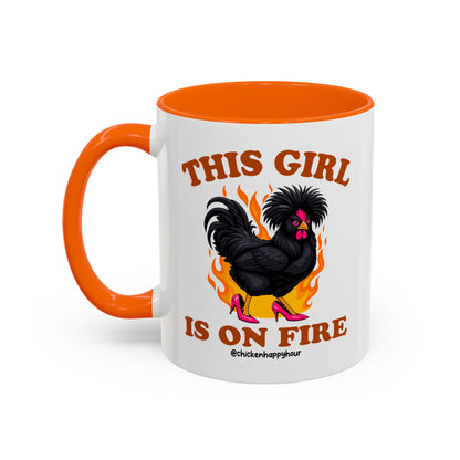 This Girl Is on Fire Coffee Mug