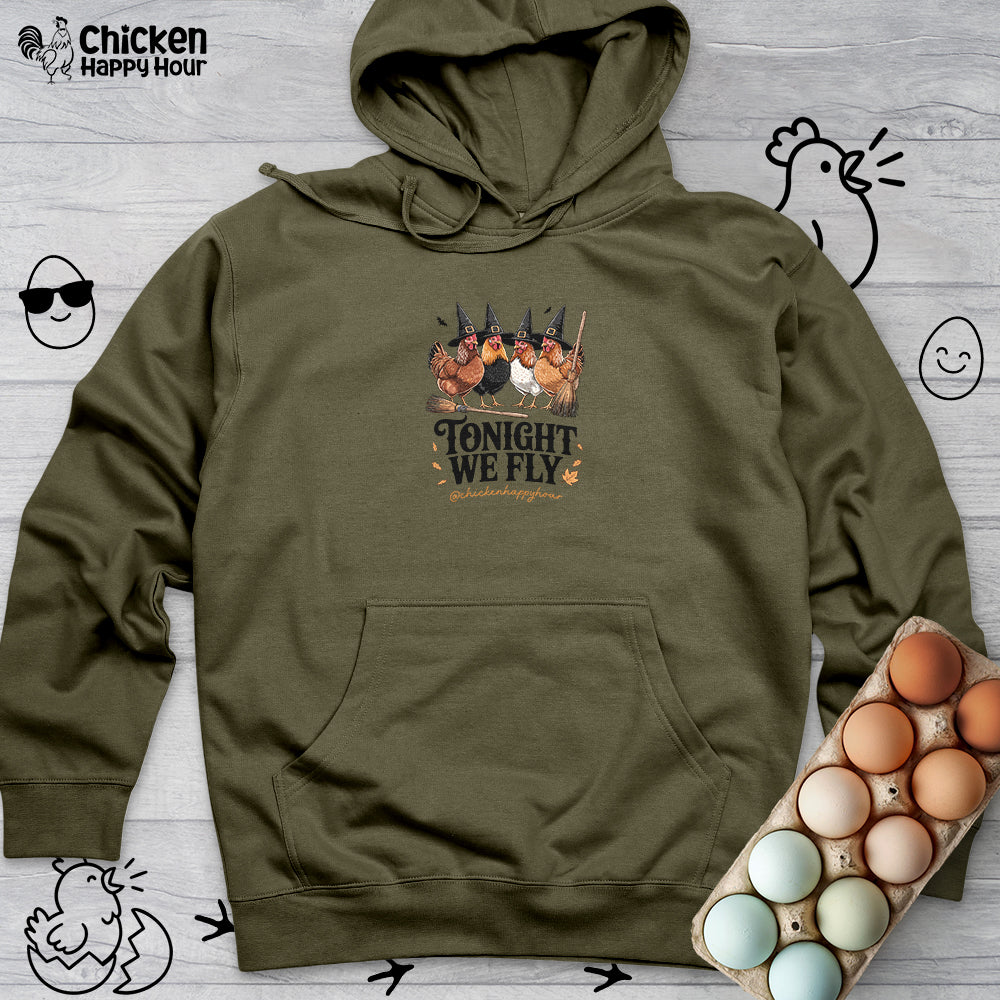 Tonight We Fly Hooded Sweatshirt