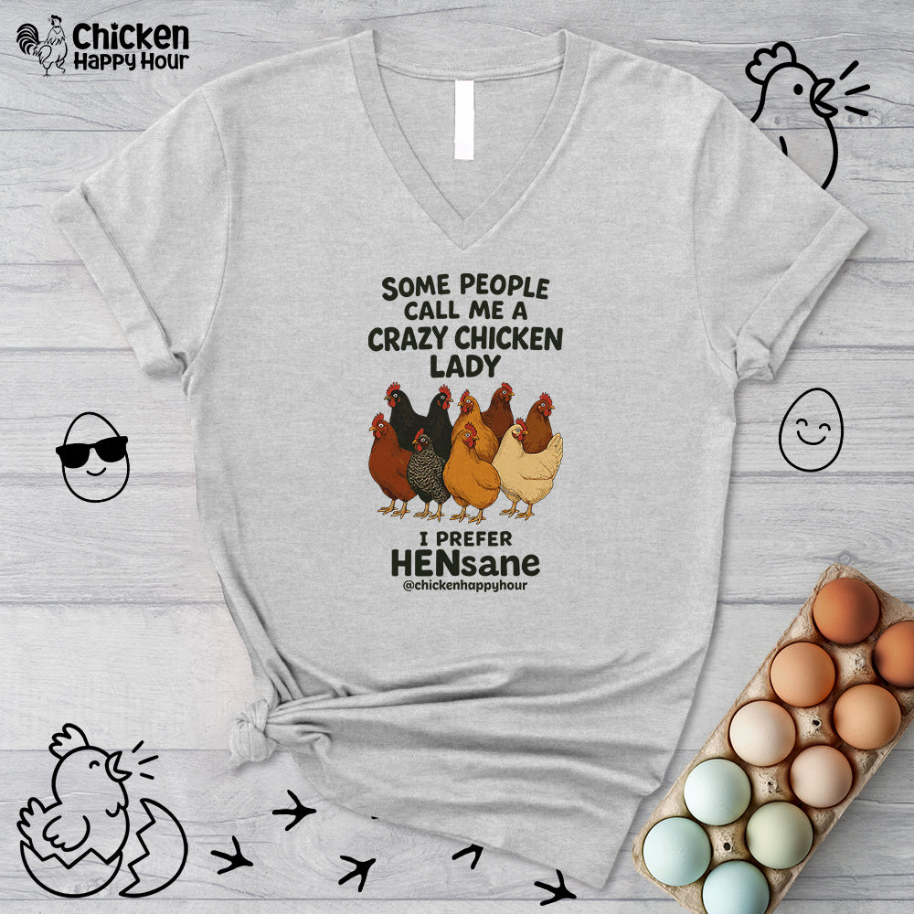 HENsane V-Neck Tee