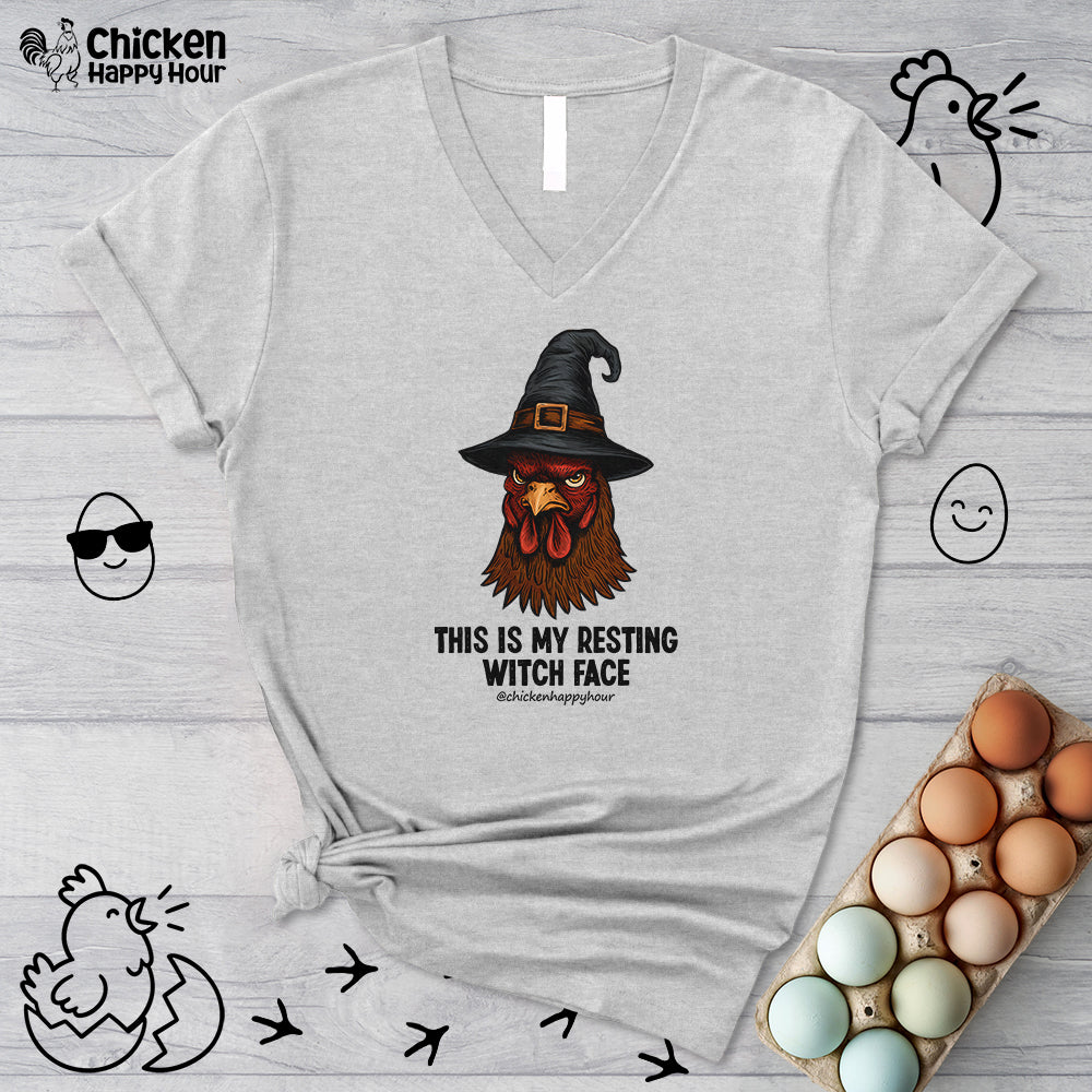 This Is My Resting Witch Face V-Neck Tee