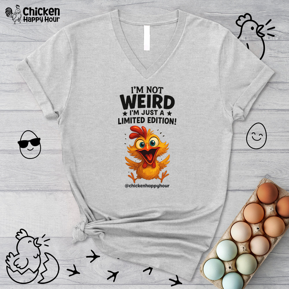I Am Not Weird V-Neck Tee