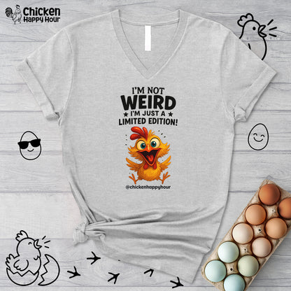 I Am Not Weird V-Neck Tee