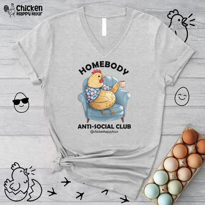 Homebody V-Neck Tee