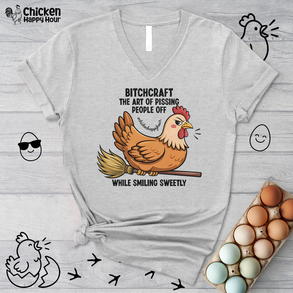 Bitchcraft V-Neck Tee