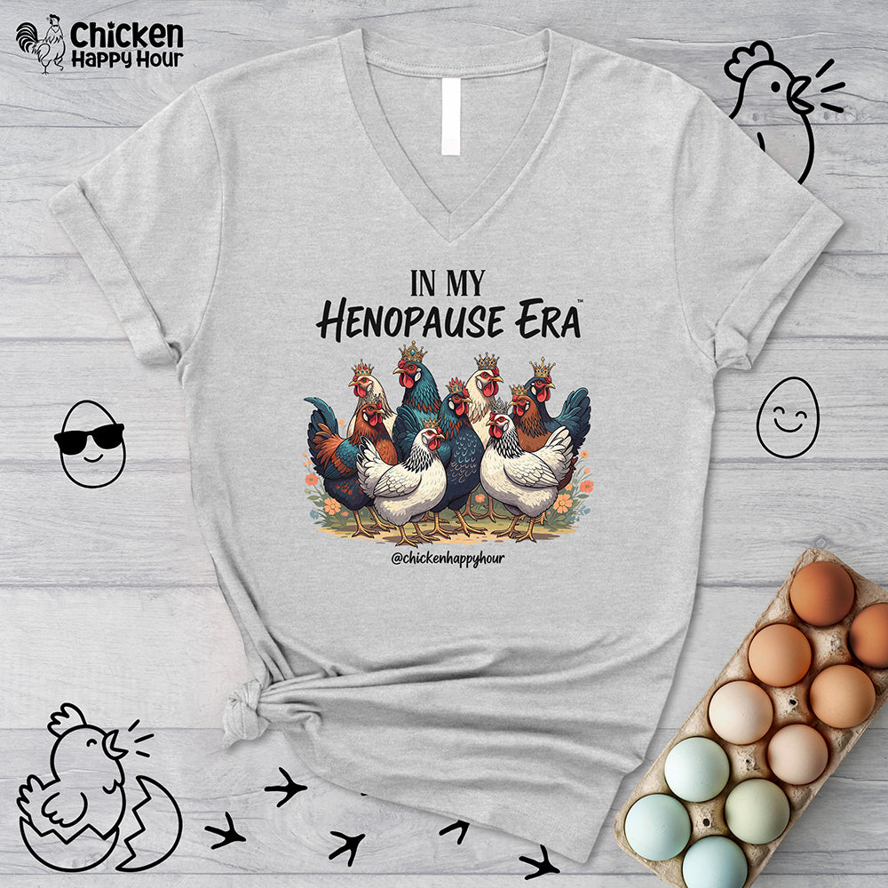 In my HENOPAUSE™ Era V-Neck Tee