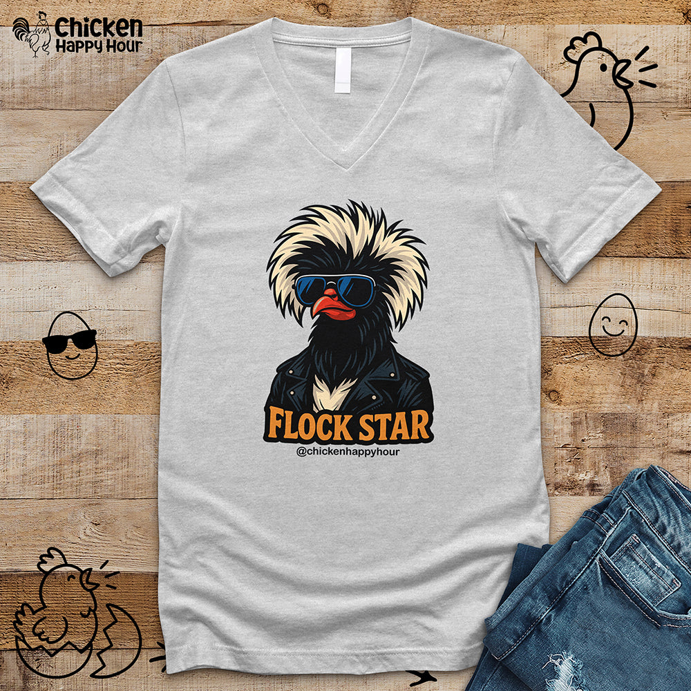 Flock Star 2 V-Neck Tee