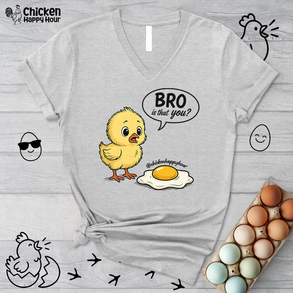 Bro Is That You V-Neck Tee