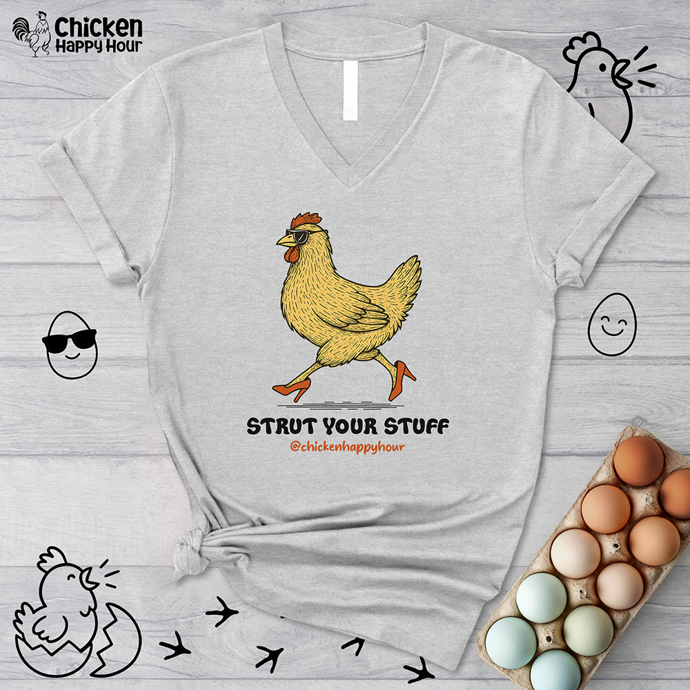 Strut Your Stuff V-Neck Tee