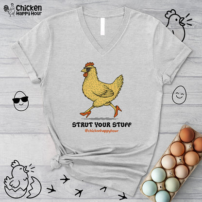 Strut Your Stuff V-Neck Tee