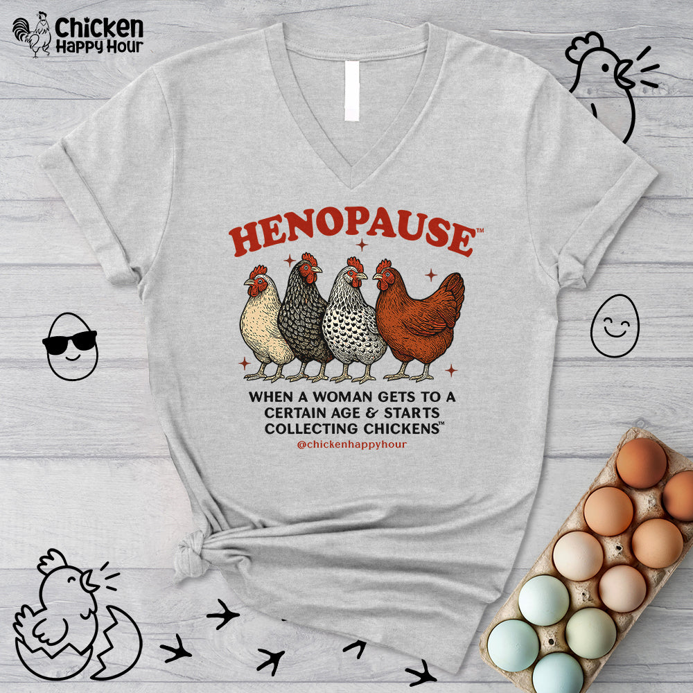 Henopause™ V-Neck Tee