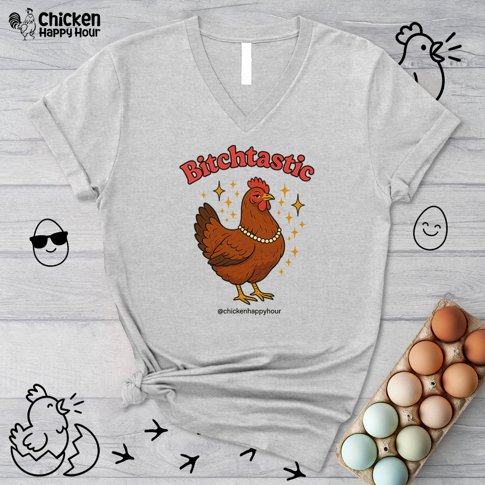 Bitchtastic V-Neck Tee