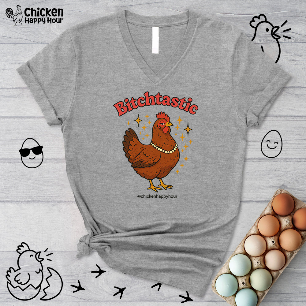 Bitchtastic V-Neck Tee