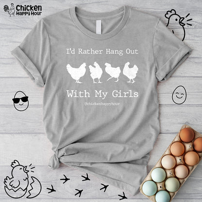 I'd Rather Hang Out Unisex Tee