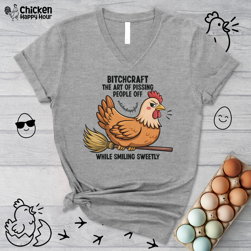 Bitchcraft V-Neck Tee