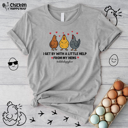 I Get by With a Little Help Unisex Tee