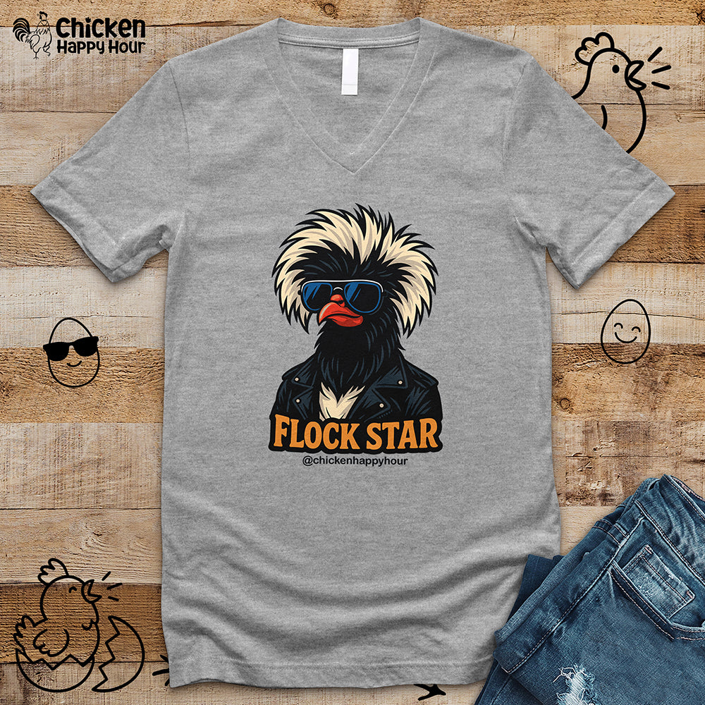 Flock Star 2 V-Neck Tee