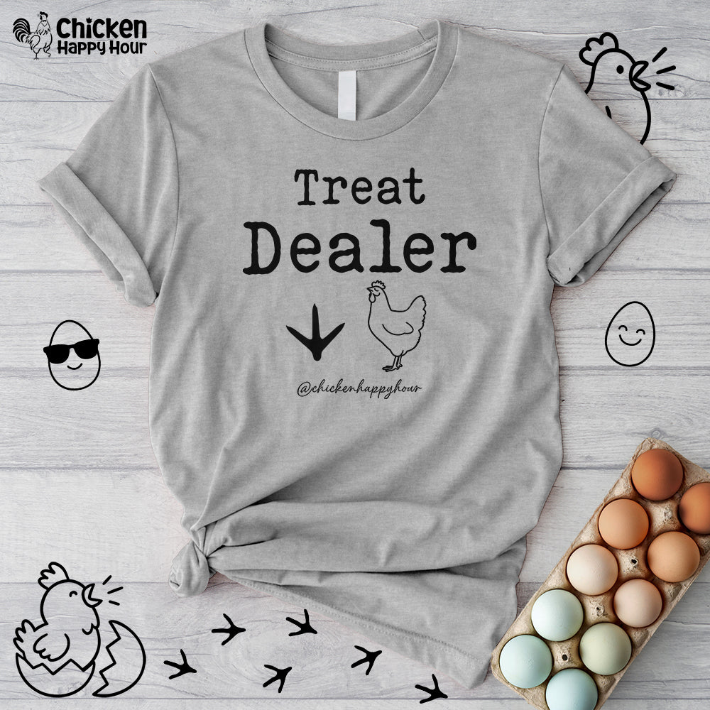 Treat Dealer with Chicken Unisex Tee